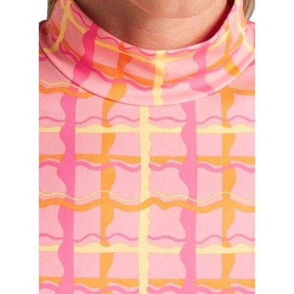 PUMA X Dani Dazey Women's CLOUDSPUN Mock Neck Golf Shirt Small NWT CR50 New - Picture 3 of 4